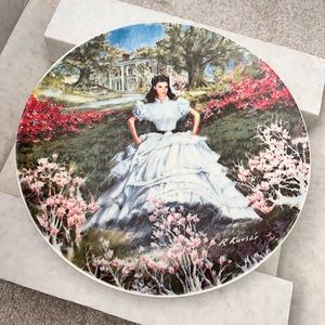 Gone With The Wind “Scarlett Asks A Favor” Plate